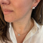 Classic Cubic Zirconia Studs In Silver