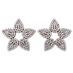 Hollow Flower Stud Earrings