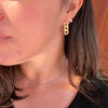 Curb Link Drop Earrings