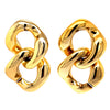 Large Link Earrings