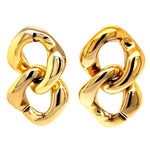 Large Link Earrings