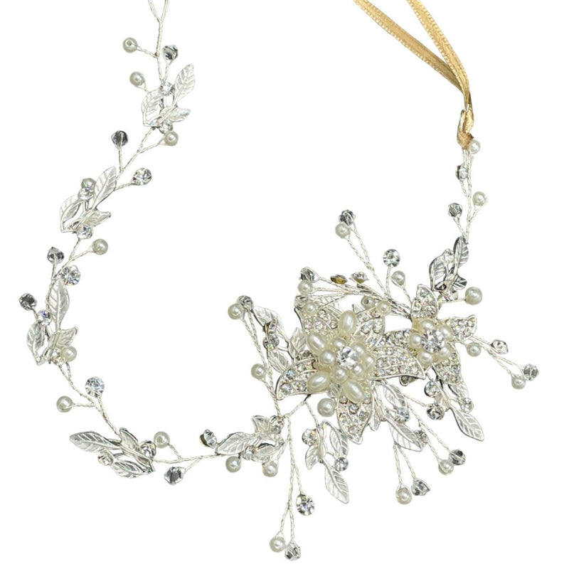 The Serena - Floral Vine Hair Piece