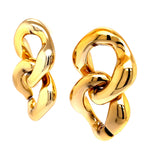 Large Link Earrings