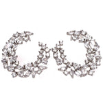 Formal Open Hoop Earrings