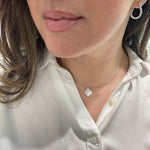 14K Rose Gold Clover Necklace