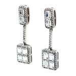 Classic Sparkle Drop Earrings