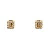 Mini CZ Square Studs
