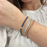 Sapphire Tennis Bracelet in Gold (3.5mm)