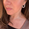 Formal Open Hoop Earrings