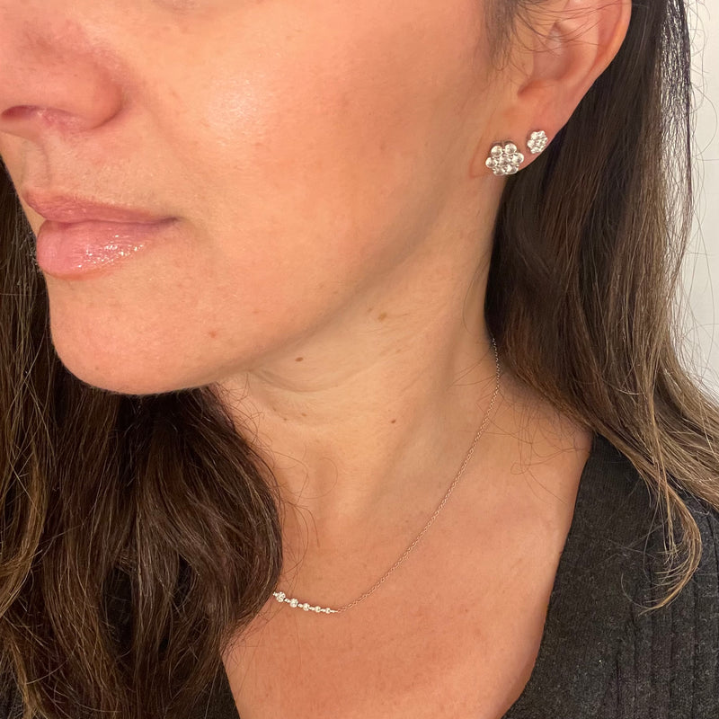 Simple Flower Stud Earrings