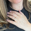 Gold Snake Diamond Ring