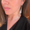 Dazzling Silver Drop Earrings