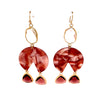 Drop Earrings With Crystal and Quartz